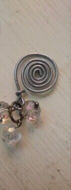 Handmade Wire Wrapped Teabag Charm